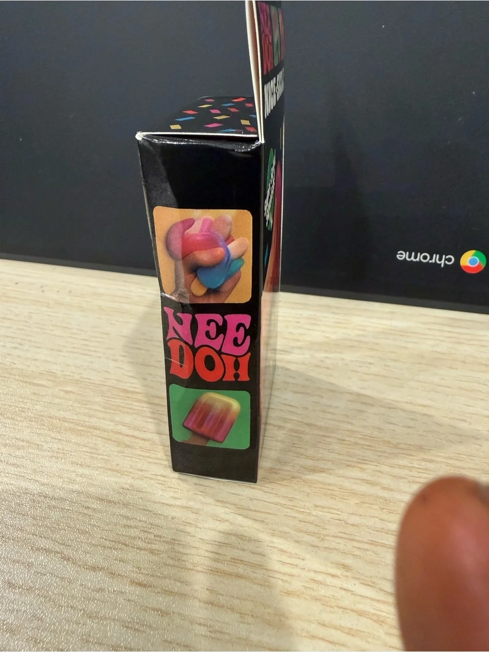 NeeDoh Nice-Sicle Popsicle Stress Toy - Rainbow Colors